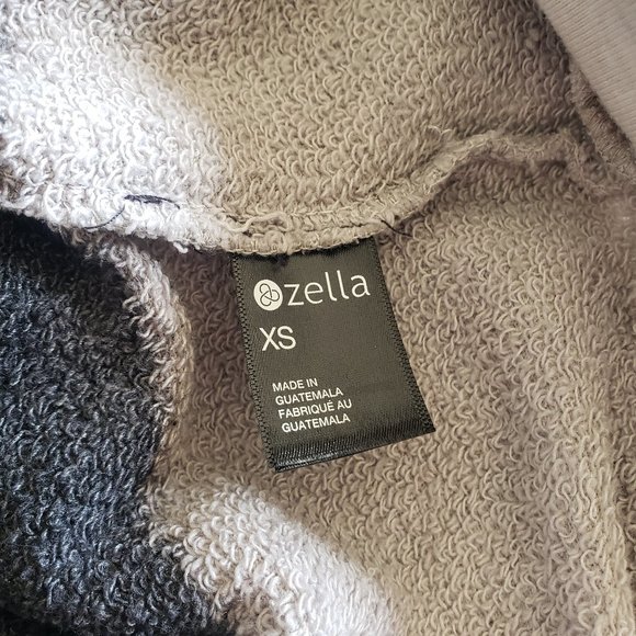 Zella Dip Dyed Sweatshirt Grey Forged NWT - Picture 9 of 10